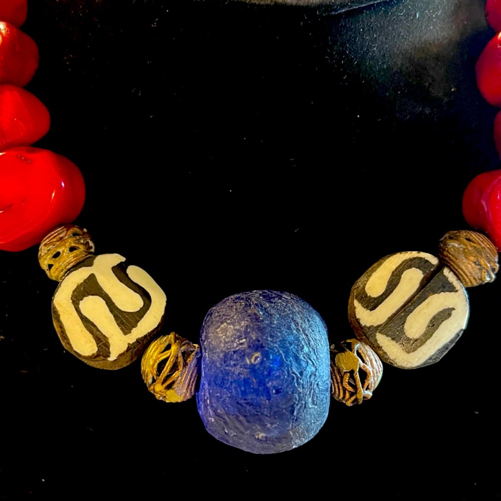 Hand made one of a kind necklace.